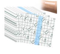 RoxNvm Second Skin Tattoo Cover, 50 Tattoo Second Skin, 10x10cm Waterproof Bandage, Self Adhesive Clear Film Dressing Tape, Transparent Film Dressing Plaster for Swimming Wrists Shoulders Arms