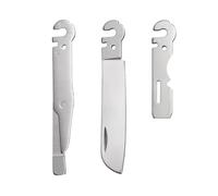 Roxon FT10 Build Your Own Multitool Accessory for Flex (3-Piece Set Including Carving Chisel + Wire Stripper & Sheep Foot Blade & Scissors) Interchangeable Tools