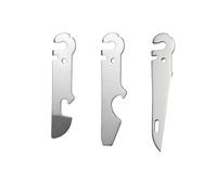 Roxon FT11 Build Your Own Multitool Accessories for Flex Multitool (3 Piece Set Including Bottle Opener + Slotted Screwdriver & Can Opener & Awl + Threader) Interchangeable Tools
