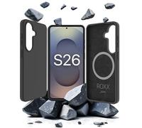 Roxx Hard Case Silicone Phone Case | for Samsung Galaxy S26 Ultra | Like The Original - Only Better | Award-Winning Protection | Soft Inner Lining | Screen & Camera Protection | for MagSafe Black