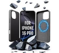 ROXX just better Next Era Case | Worldwide Unique | Compatible with iPhone 16 Pro | MagSafe Compatible | Hard Case | Inner Protection | Screen & Camera Protection | Black