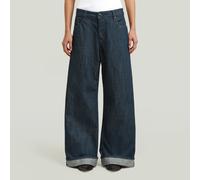 G-star Roxx Wide Leg Jeans Blue 31 / 34 Woman