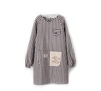 ROXXR Apron with Sleeves, Waterproof Anti-Oil Painting Apron with Pocket, Kitchen Apron, Kitchen Apron, grey, M