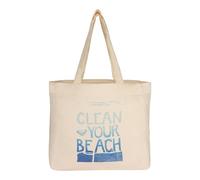 Roxy 12L Drink The Wave Cotton Blend Printed Tote Bag