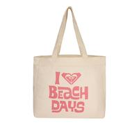 Roxy 12L Drink The Wave Cotton Blend Printed Tote Bag