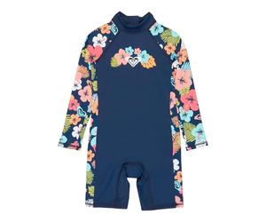 Roxy 2026 Junior Morning Flower UV Suit - Mood Indigo Morning Flowers Tw