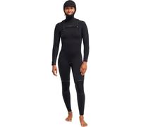 Roxy 2026 Womens Elite Xtra Warm 6/5mm Chest Zip Hooded Wetsuit - True Black