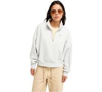 Roxy 2026 Womens Everfree High Collar Sweatshirt - Light Grey Heather