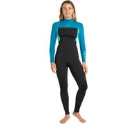 Roxy 4/3Mm Prologue+ - Women Blue Back Zip Wetsuit