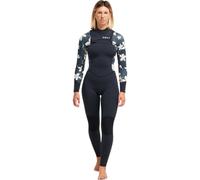 Roxy 5/4 Swell Natural - Women Black Chest Zip Wetsuit