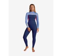 Roxy - Women's 3/2 Prologue Backzip FLT - Wet suit size 6, blue