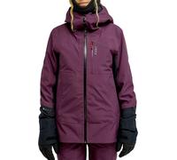Roxy Lunalite 3L GORE-TEX hooded jacket burgundy black women - S