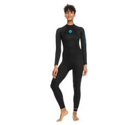 Roxy 4/3 Mm Sr School Woman Long Sleeve Back Zip Neoprene Suit Black 12 Woman