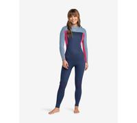 Roxy 4/3mm Performance Wetsuit dark light blue pink Women - 2