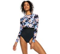 Roxy Active - Long Sleeve One-Piece Swimsuit for Women - Long Sleeve One-Piece Swimsuit - Women - Black
