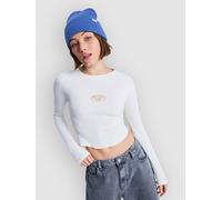 Roxy Basecamp Long Sleeve Top White L Woman