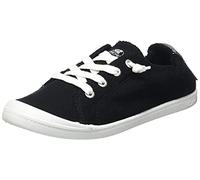 Roxy Bayshore Shoes for Women Sneaker, Black/Anthracite, 3 UK