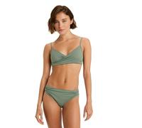 Roxy Full Coverage Bikini Bottoms Beach Classics Hipster Women's Green M