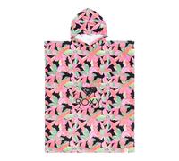 Roxy - Kid's Stay Magical Printed - Surf poncho size One Size, pink
