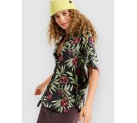 Roxy Beachy Nostalgia Crinkle Shirt phantm wnd swpt flrl crin S