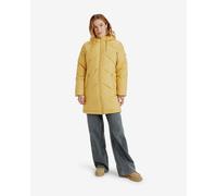 Roxy Better Weather - Women Yellow Long Hooded Puffa Jacket