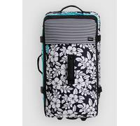 Roxy Big Souvenir Suitcase 85.2L Black White Blue Women