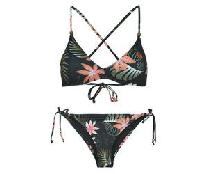 Roxy Bikinis PARADISE FLEUR ATHLETIC CHEEKY in Black EU XS