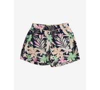 Roxy Blue Ocean Floor navy blue yellow green shorts for girls. - 8