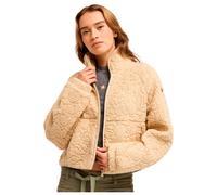 Women's zipped fleece Roxy Blurry Cloud Beige XS