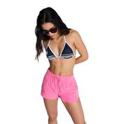 Roxy Womens Wave 2 Inch Beach Shorts, Pink, Size L, Women Pink