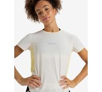 Roxy Bold Moves 2.0 Short Sleeve T-shirt off-white yellow Women - M