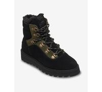 Roxy - Boots à lacets en PrimaLoft - Bradie Winter Moss for Women in Leather - Size 8,5 US - Black Black 8.5 US