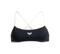 Roxy The Retro Essentials Bikini Top Black White Women - XL