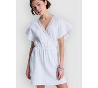 Roxy Bright Mornings Mini Dress coconut milk M