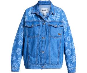Roxy - Button-up denim jacket - Salty Horizon Denim Jacket Surf Wash for Women - Size S - Blue Blue S