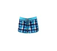 Roxy Chequered Blue Shorts