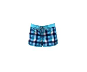 Roxy Chequered Blue Shorts