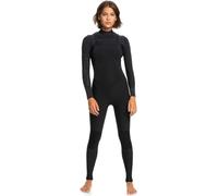 Roxy Sws 3/2 Mm Woman Long Sleeve Free Zip Neoprene Suit Black 14 Woman