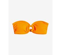 Roxy Color Jam Bikini Top Orange White Women - M