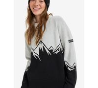 Roxy Cozy Sound Sweatshirt Grey Black Women - XS