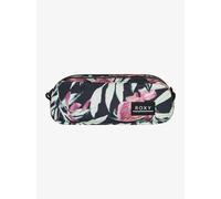 ROXY - Da Rock Printed Pencil Case - One Size - Anthracite Wind Swept Floral