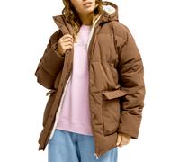 Roxy - Doudoune chaude à capuche - Seaside Memories Puffer Jacket Chestnut for Women in Cotton - Size L - Brown Brown L