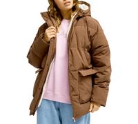 Roxy - Doudoune chaude à capuche - Seaside Memories Puffer Jacket Chestnut for Women in Cotton - Size XS - Brown Brown XS