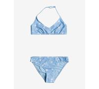 Roxy Dreamer Triangle blue white girl bikini - 6