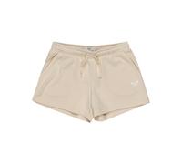 Roxy Elastic Waist Pants SURF Feeling Terry Short Girls Beige 8