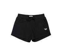 Roxy Elastic Waist Pants SURF Feeling Terry Short Girls Black