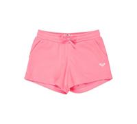 Roxy Elastic Waist Pants SURF Feeling Terry Short Girls Pink