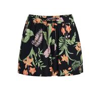 Roxy Elastic Waist Shorts LEKEITIO Break HIGH Printed CR Young Womens Black L