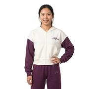Roxy Ess Energy Elevated Full Zip Sweatshirt White S Woman