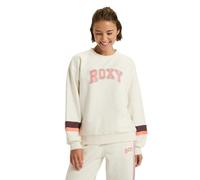 Roxy Essential Energy Timeless Cn - Women White Sweatshirt